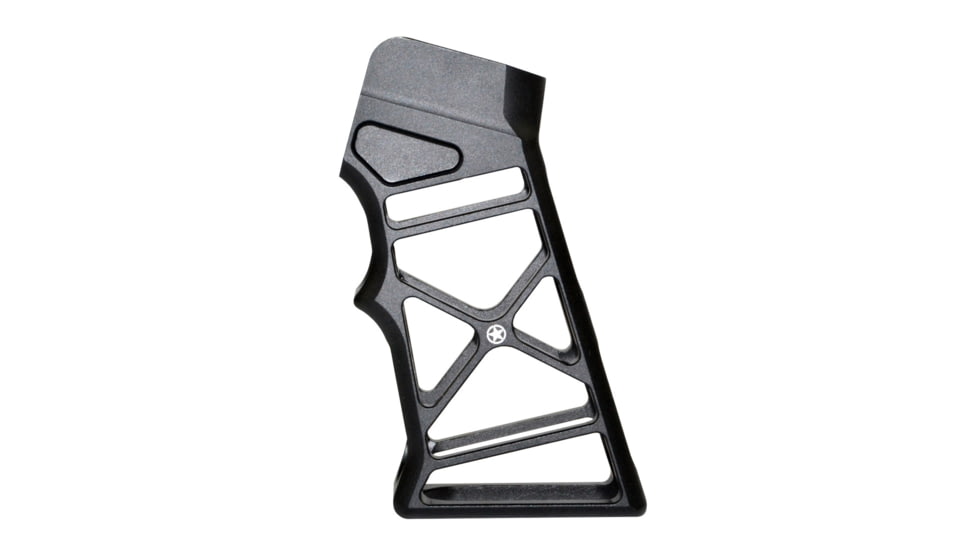 Presma AR Lightweight Skeletonized Rear Pistol Style Grip, Black, GP26