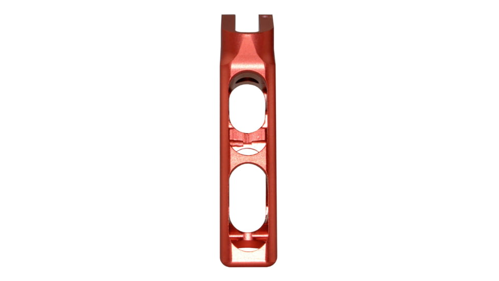 Presma AR Lightweight Skeletonized Rear Pistol Style Grip, Red, GP26-R, EDEMO1