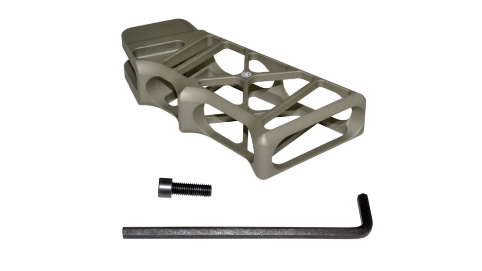 Presma AR Lightweight Skeletonized Rear Pistol Style Grip, Tan, GP26-T