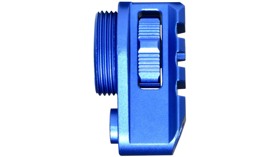 Presma AR Picatinny Stock Adapter w/Flange, Blue, PSAP02-DBL