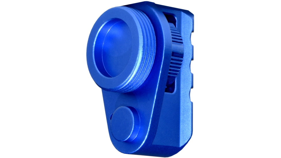 Presma AR Picatinny Stock Adapter w/Flange, Blue, PSAP02-DBL