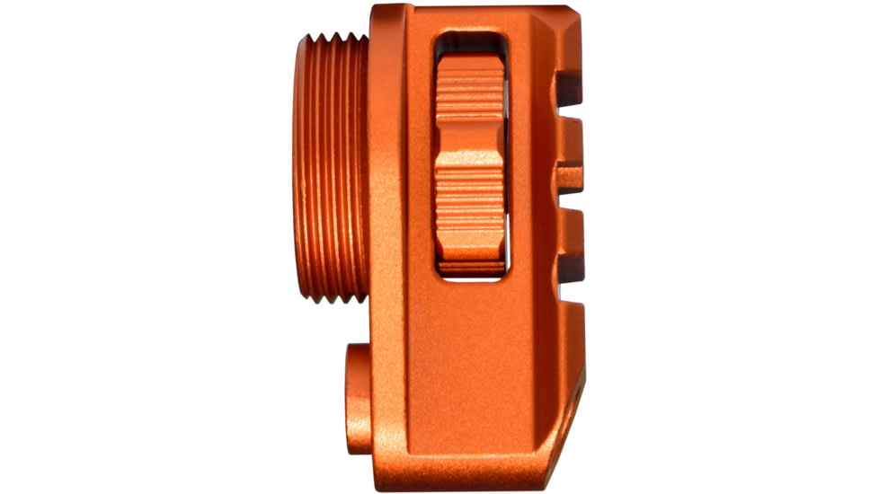 Presma AR Picatinny Stock Adapter w/Flange, Orange, PSAP02-O