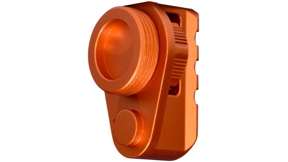 Presma AR Picatinny Stock Adapter w/Flange, Orange, PSAP02-O