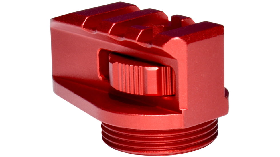 Presma AR Picatinny Stock Adapter w/Flange, Red, PSAP02-R