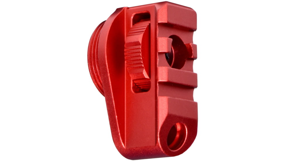 Presma AR Picatinny Stock Adapter w/Flange, Red, PSAP02-R