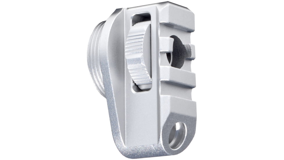 Presma AR Picatinny Stock Adapter w/Flange, Silver, PSAP02-S