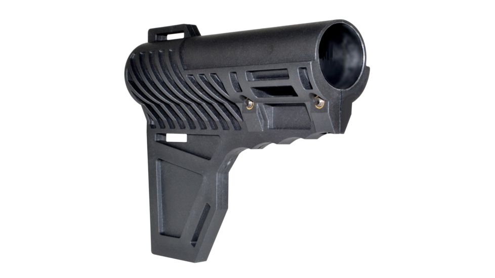 Presma Blade Stock for AR-15 Pistol Buffer Tube, Black AAST14