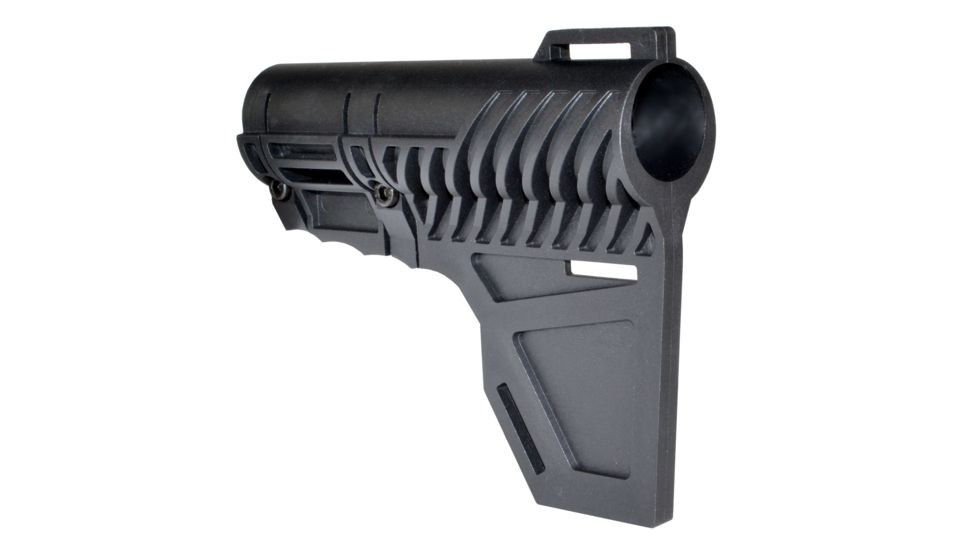 Presma Blade Stock for AR-15 Pistol Buffer Tube, Black AAST14