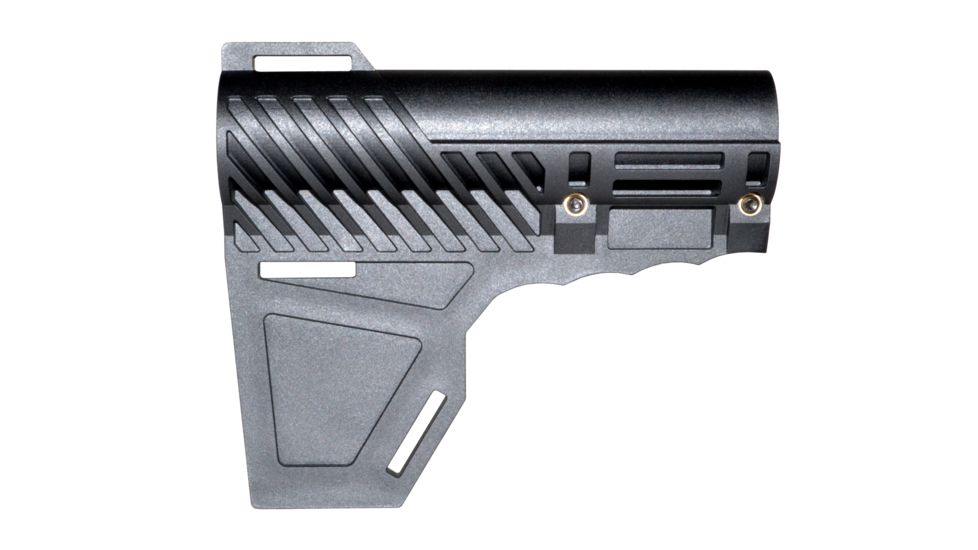 Presma Blade Stock for AR-15 Pistol Buffer Tube, Black AAST14