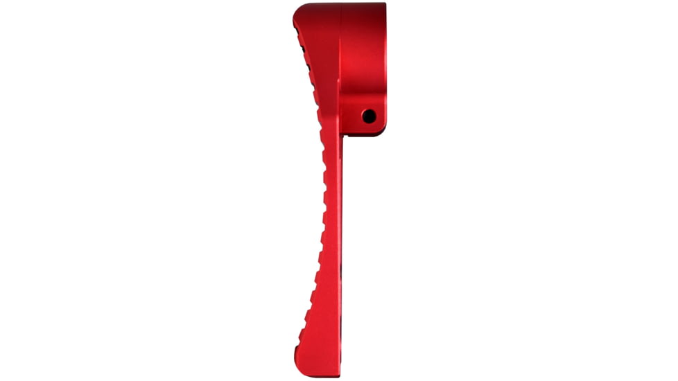 Presma Buttplate For Round 1.25 in AR Buffer Tubes w/QD Sling Swivel Hole, Red, AAST19-R