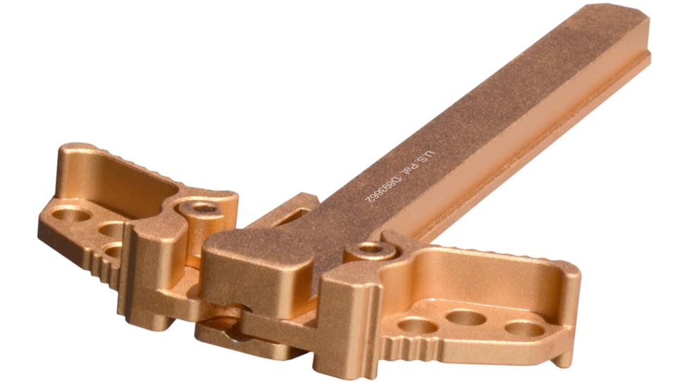 Presma Charging Handle for Smith&amp;Wesson M&amp;P 15-22, Ambidextrous, Gold, CHMPA1522-GD