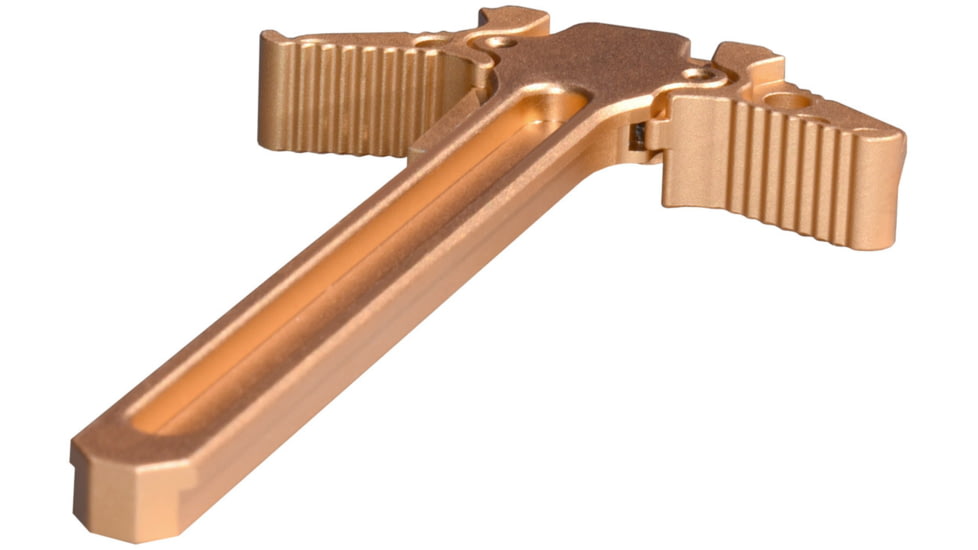 Presma Charging Handle for Smith&amp;Wesson M&amp;P 15-22, Ambidextrous, Gold, CHMPA1522-GD