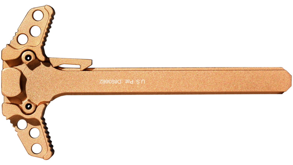 Presma Charging Handle for Smith&amp;Wesson M&amp;P 15-22, Ambidextrous, Gold, CHMPA1522-GD