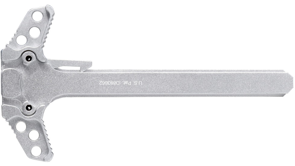 Presma Charging Handle for Smith&amp;Wesson M&amp;P 15-22, Ambidextrous, Silver, CHMPA1522-S