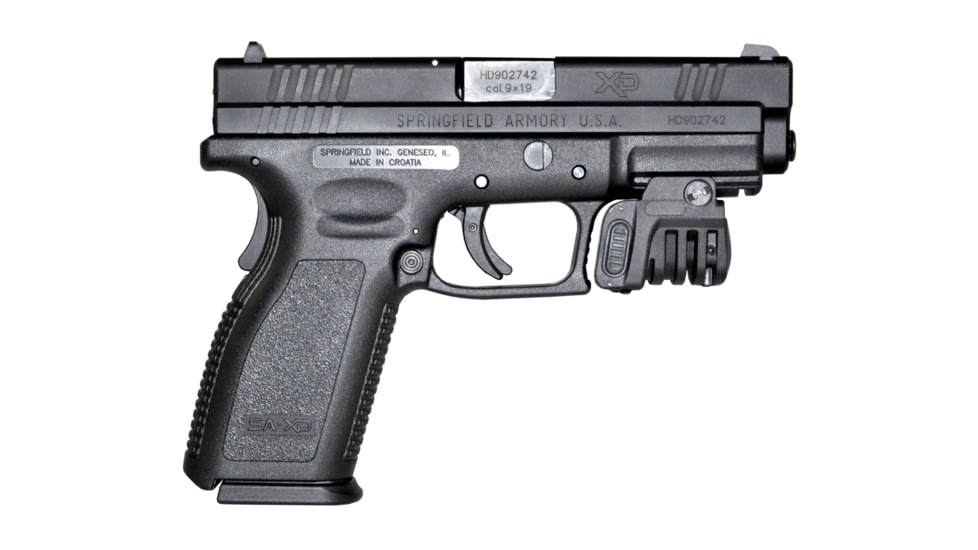 Presma Compact Green Laser Sight for Picatinny Rails, with Ambidextrous On/Off Switch, Black, LSG01