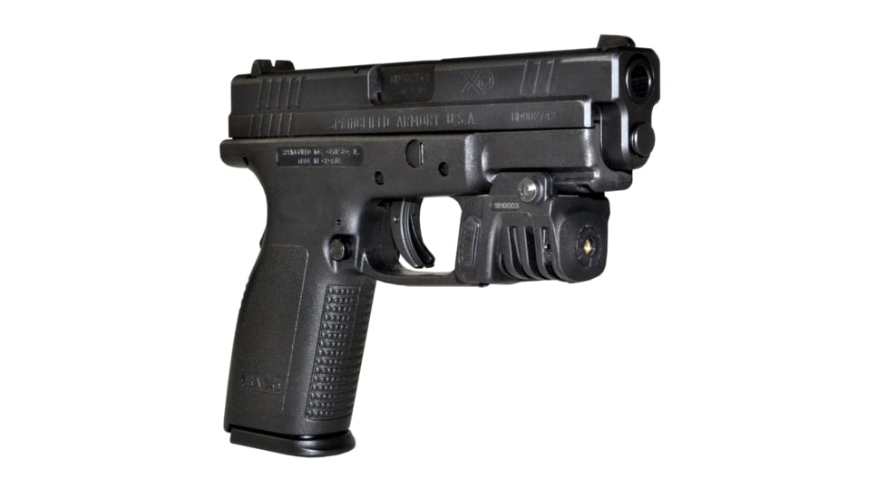 Presma Compact Green Laser Sight for Picatinny Rails, with Ambidextrous On/Off Switch, Black, LSG01