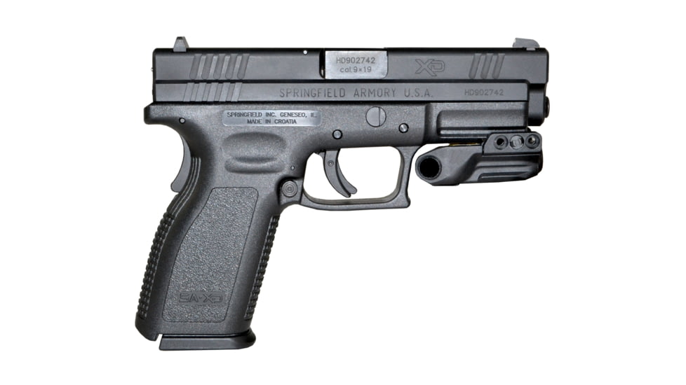 Presma Compact Green Laser Sight for Picatinny Rails, with Smart Sensor Momentary Switch, Black, LSG02