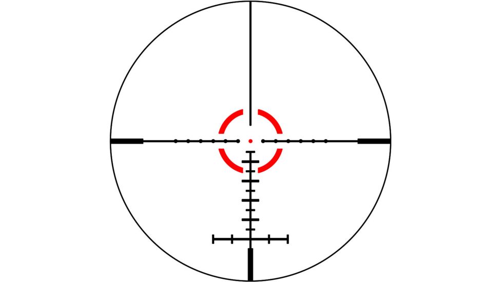 Presma Eagle Series 3-12X44 Precision Rifle Scope, Black PREA021