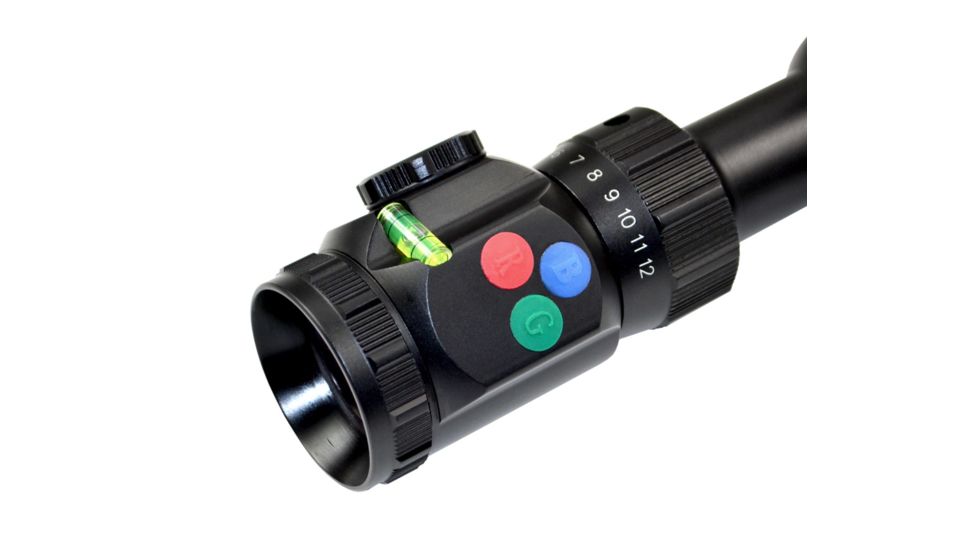 Presma Eagle Series 3-12X44 Precision Rifle Scope, Black PREA021