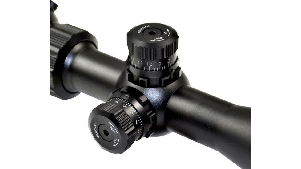 Presma Eagle Series 4-16X50 Precision Rifle Scope, Front Adjustable Objective, Black PREA041