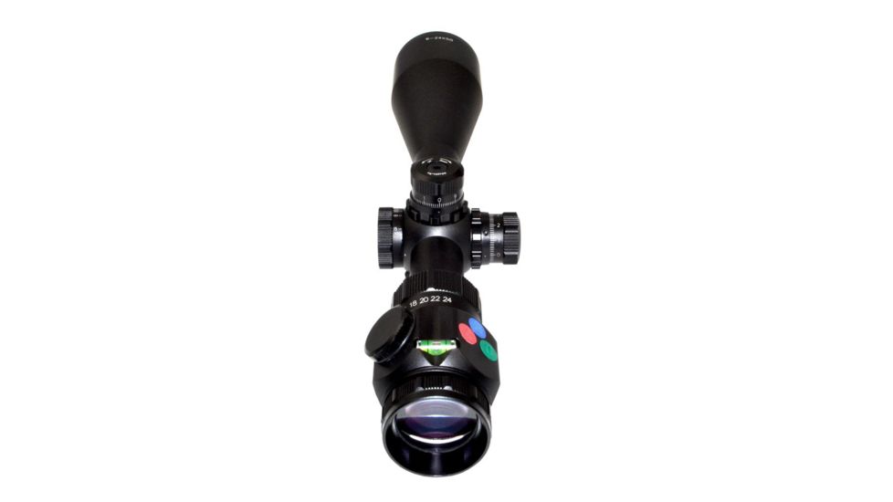 Presma Hawk Series 6-24X50 Precision Scope, RGB RXR Glass Reticle, Black, PRHA021