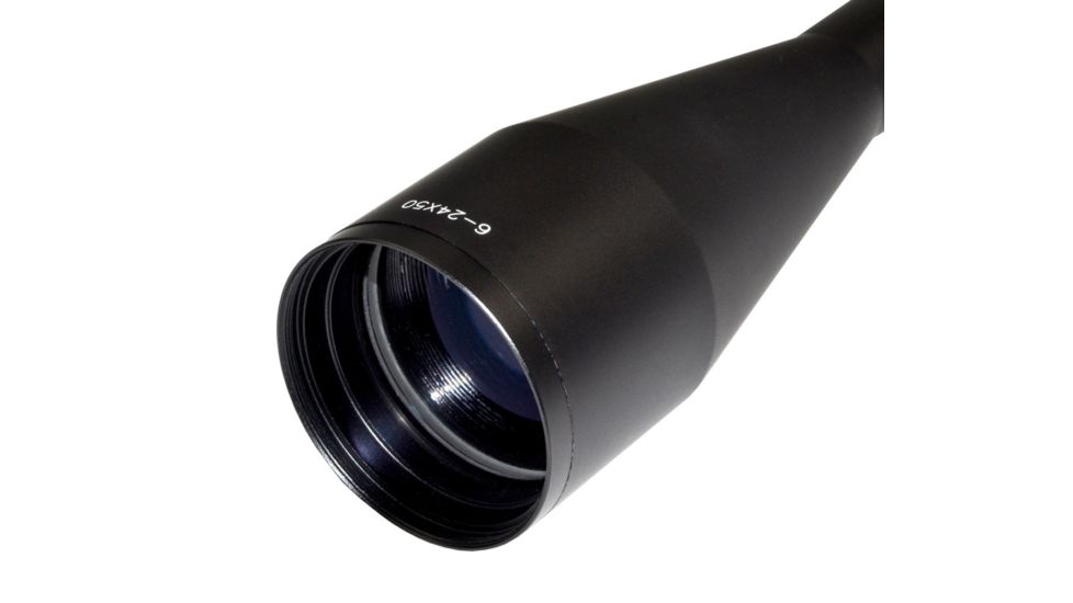 Presma Hawk Series 6-24X50 Precision Scope, RGB RXR Glass Reticle, Black, PRHA021
