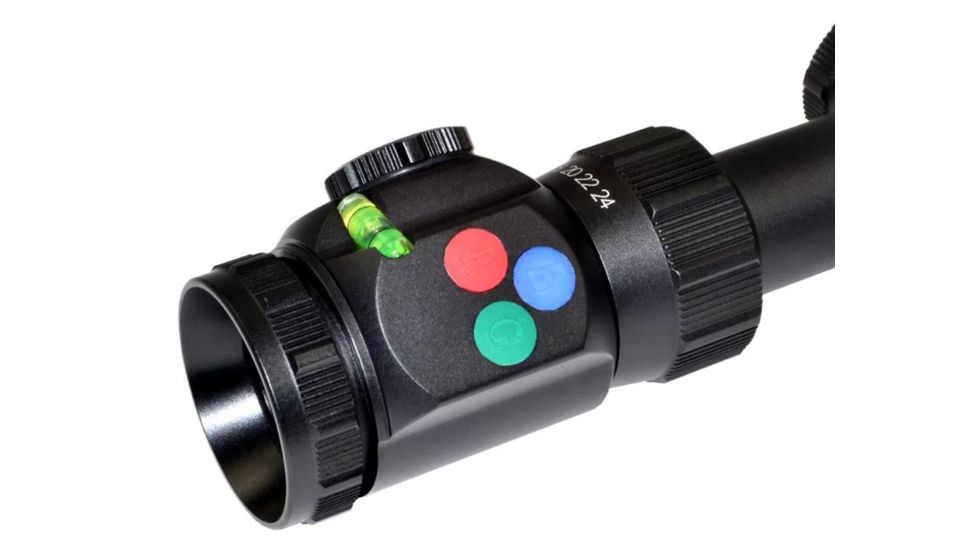 Presma Hawk Series 6-24X50 Precision Scope, RGB RXR Glass Reticle, Black, PRHA021