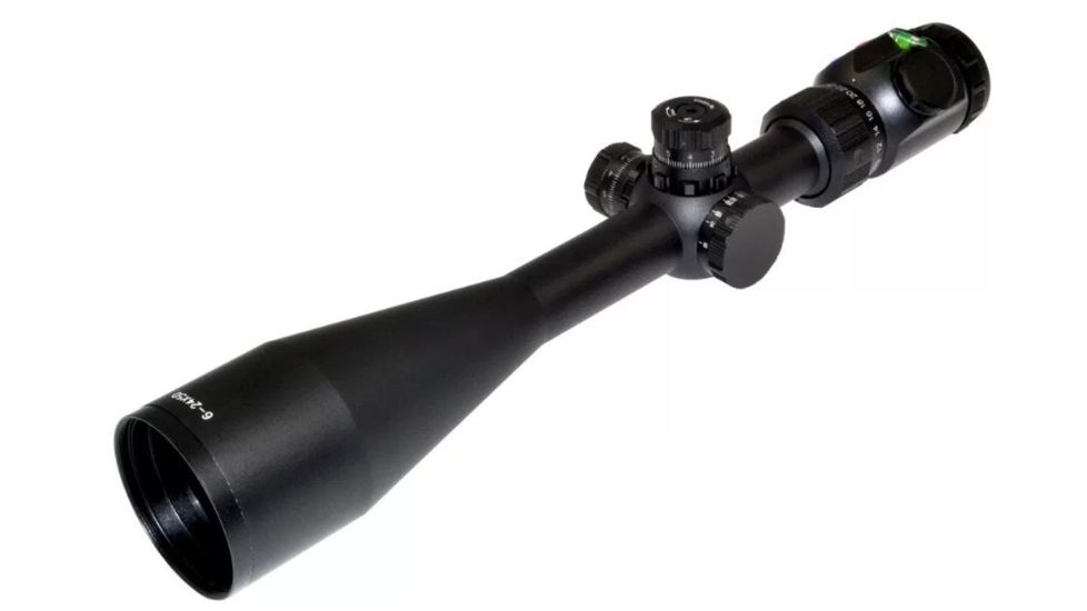 Presma Hawk Series 6-24X50 Precision Scope, RGB RXR Glass Reticle, Black, PRHA021