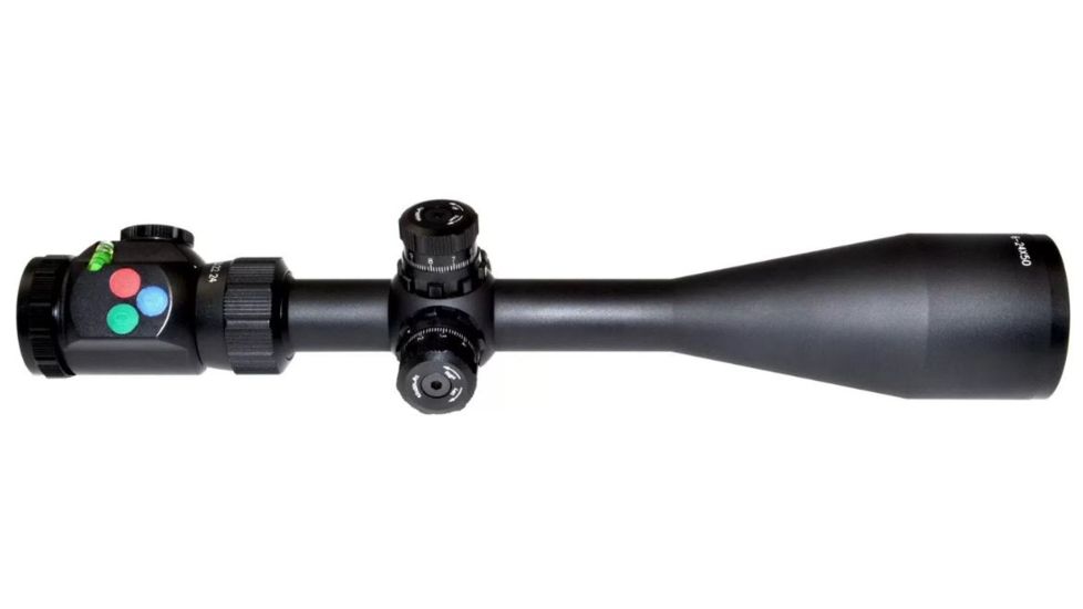 Presma Hawk Series 6-24X50 Precision Scope, RGB RXR Glass Reticle, Black, PRHA021