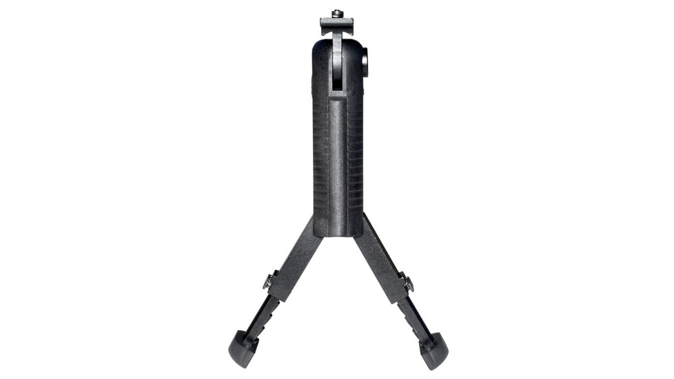 Presma Kexuan M-LOK 5 Position Foldable Foregrip w/Extendable Bipod Legs, Black, GPML31