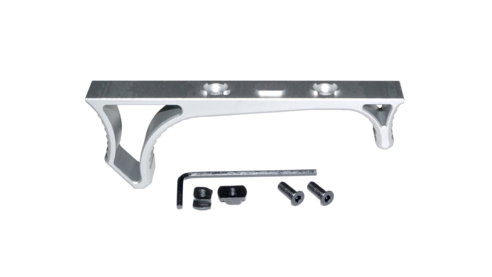 Presma Lightweight Aluminum Hand Stop for M-LOK Slots, Silver, HSML01-S