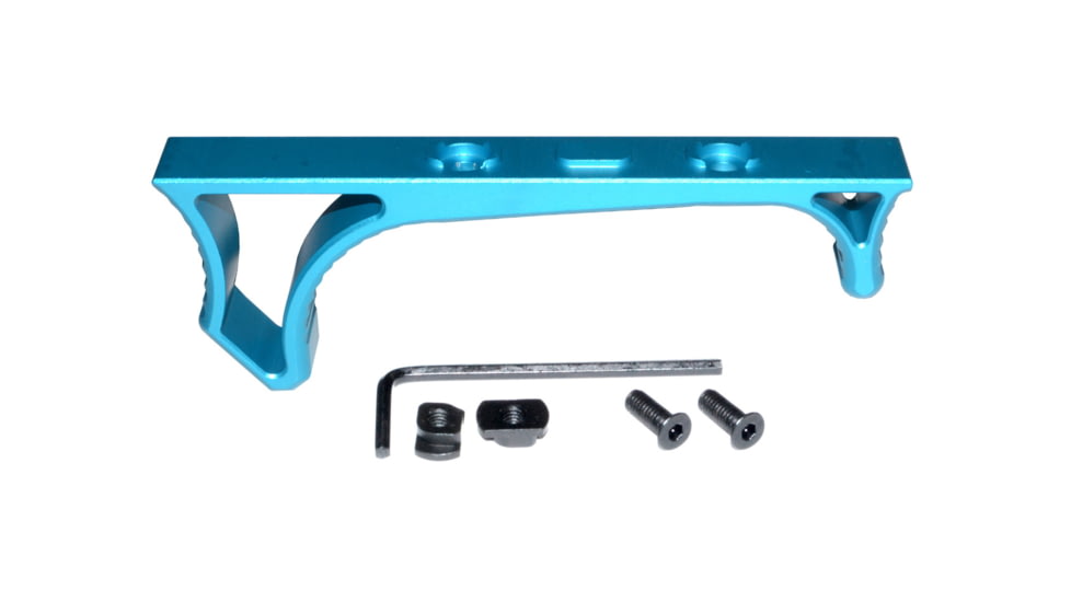 Presma Lightweight Aluminum Hand Stop for M-LOK Slots, Blue, HSML01-B
