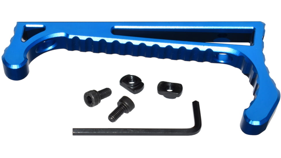 Presma Lightweight Aluminum M-LOK Handstop, Blue, HSML02-B