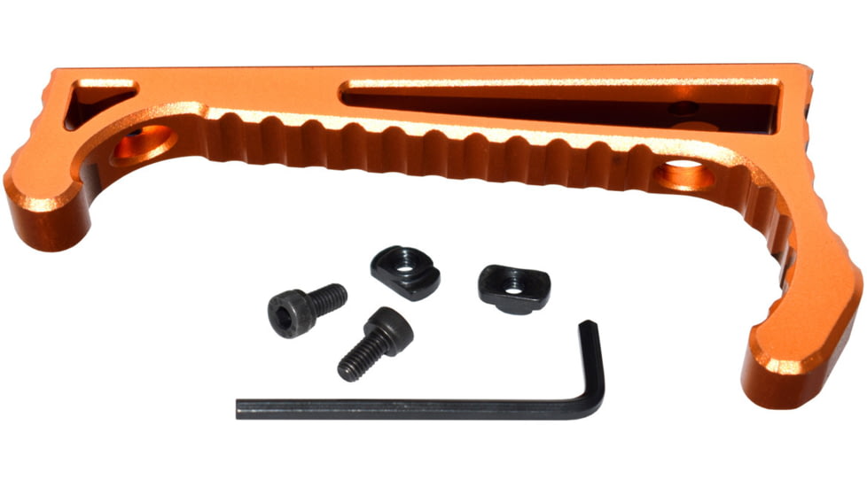 Presma Lightweight Aluminum M-LOK Handstop, Orange, HSML02-OR