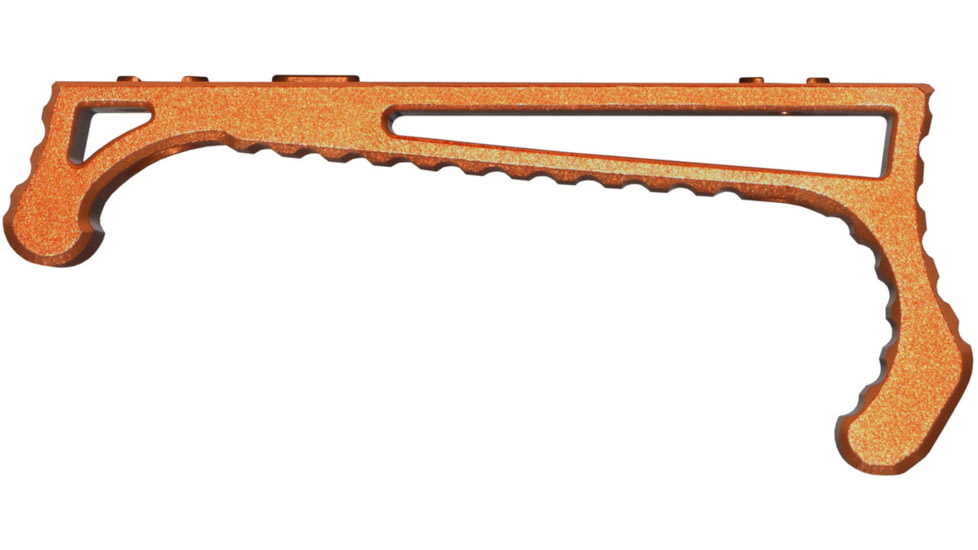 Presma Lightweight Aluminum M-LOK Handstop, Orange, HSML02-OR