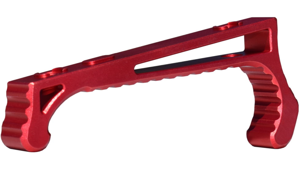 Presma Lightweight Aluminum M-LOK Handstop, Red, HSML02-R