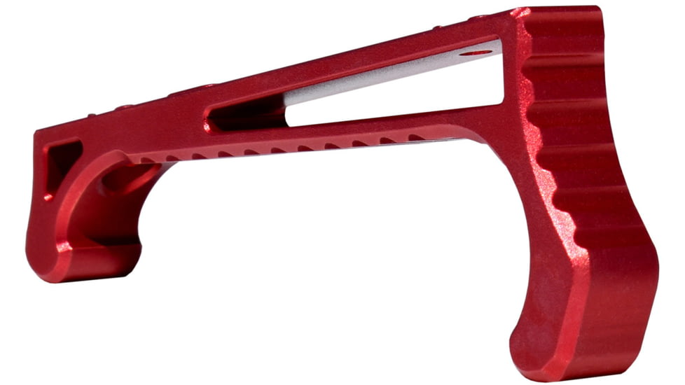 Presma Lightweight Aluminum M-LOK Handstop, Red, HSML02-R