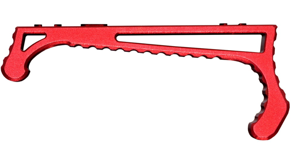 Presma Lightweight Aluminum M-LOK Handstop, Red, HSML02-R