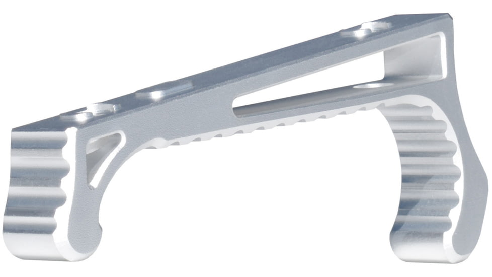 Presma Lightweight Aluminum M-LOK Handstop, Silver, HSML02-S