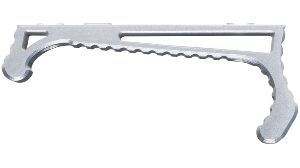 Presma Lightweight Aluminum M-LOK Handstop, Silver, HSML02-S
