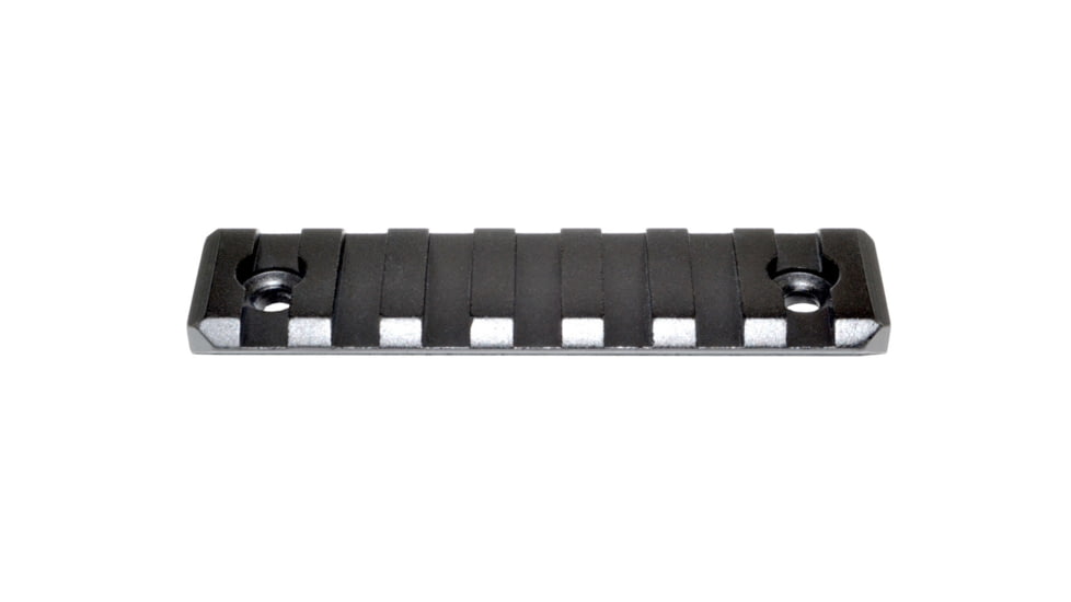 Presma Picatinny Rail Section for M-LOK Style Mounts, 7 Slot, Black, RL-ML7