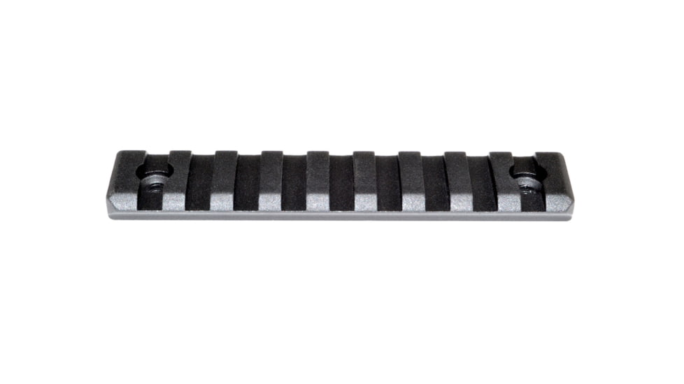 Presma Picatinny Rail Section for M-LOK Style Mounts, 9 Slot, Black, RL-ML9