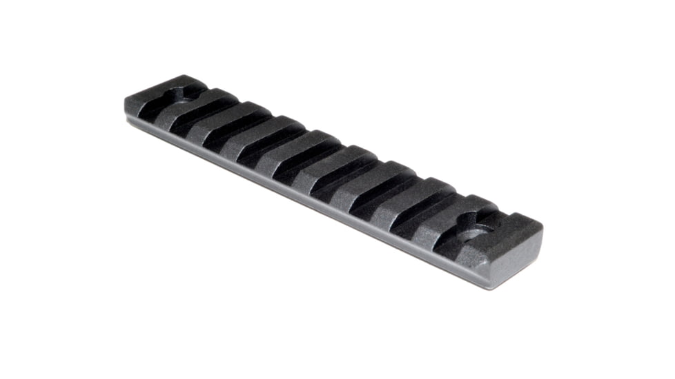 Presma Picatinny Rail Section for M-LOK Style Mounts, 9 Slot, Black, RL-ML9