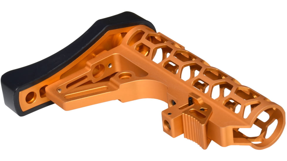 Presma Skeletonized Mil-Spec Stock Assembly, Orange, A25K-O