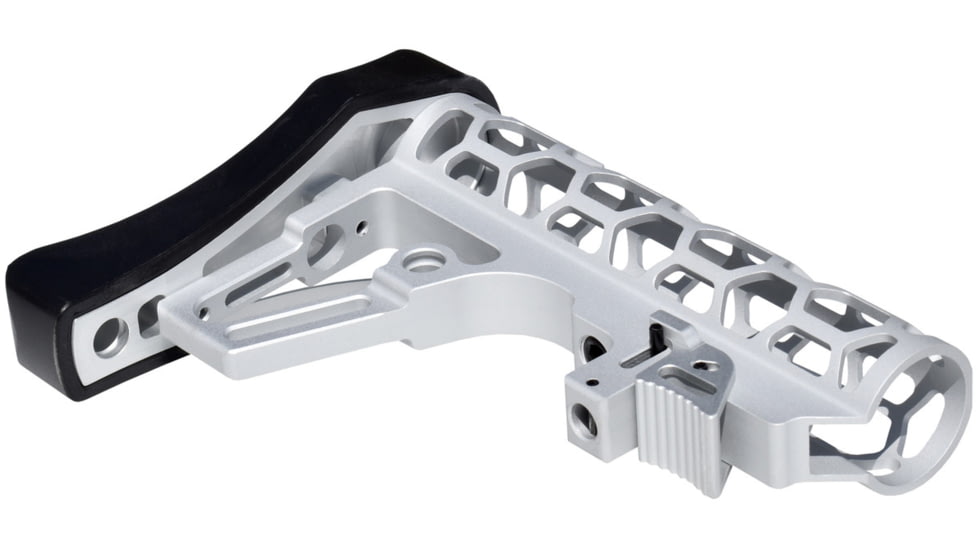 Presma Skeletonized Mil-Spec Stock Assembly, Silver, A25K-S