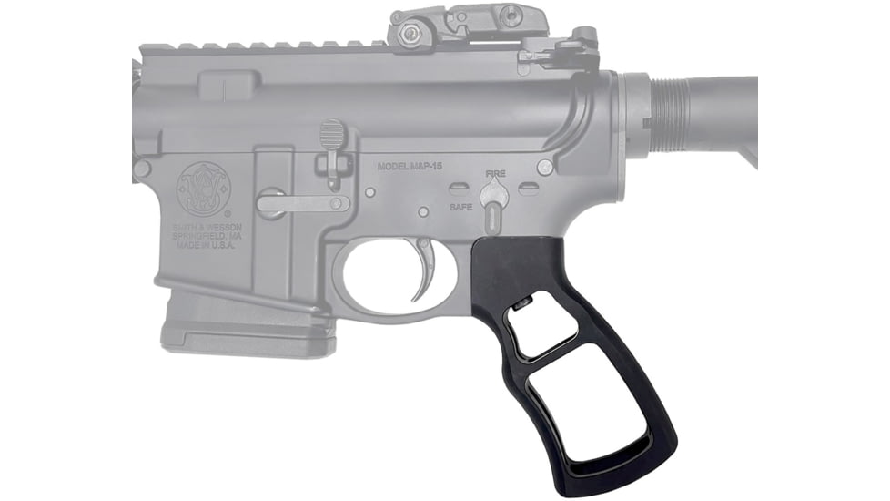 Presma Skeletonized Rear Pistol Grip for AR15, AR-10 LR-308, Black, GP30