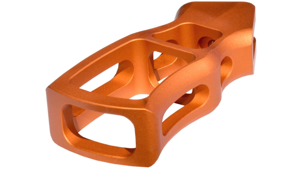 Presma Skeletonized Rear Pistol Grip for AR15, AR-10 LR-308, Orange, GP30-O