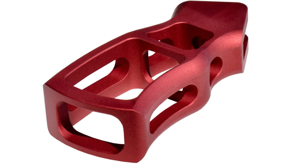 Presma Skeletonized Rear Pistol Grip for AR15, AR-10 LR-308, Red, GP30-R