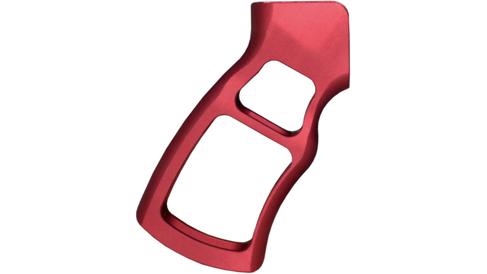 Presma Skeletonized Rear Pistol Grip for AR15, AR-10 LR-308, Red, GP30-R