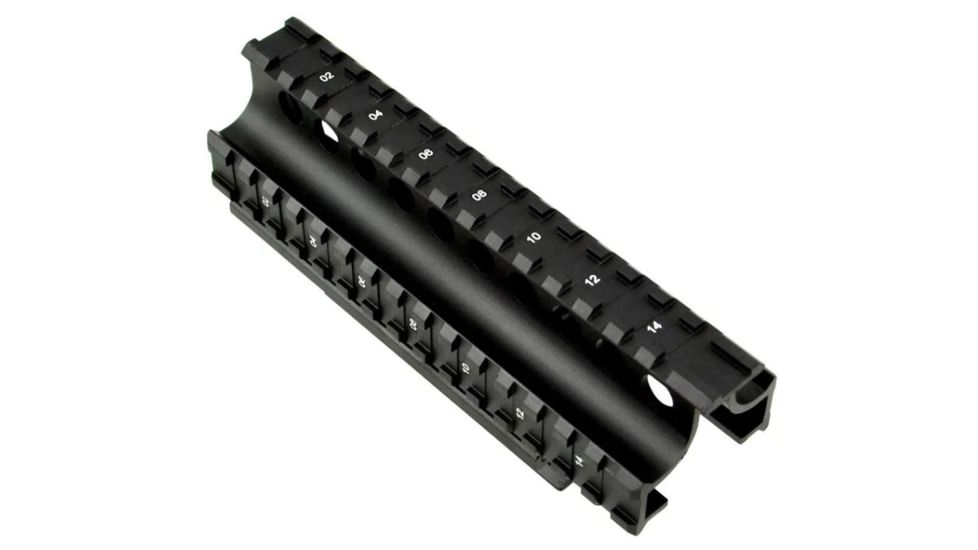 Sniper 15 Slot Duct Cover Mount. Fits Yugo 70, Black, MTQRM